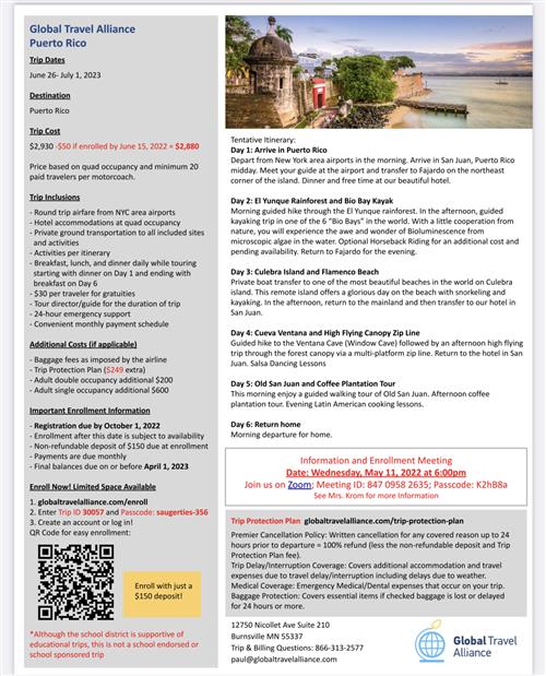 Trip Details 